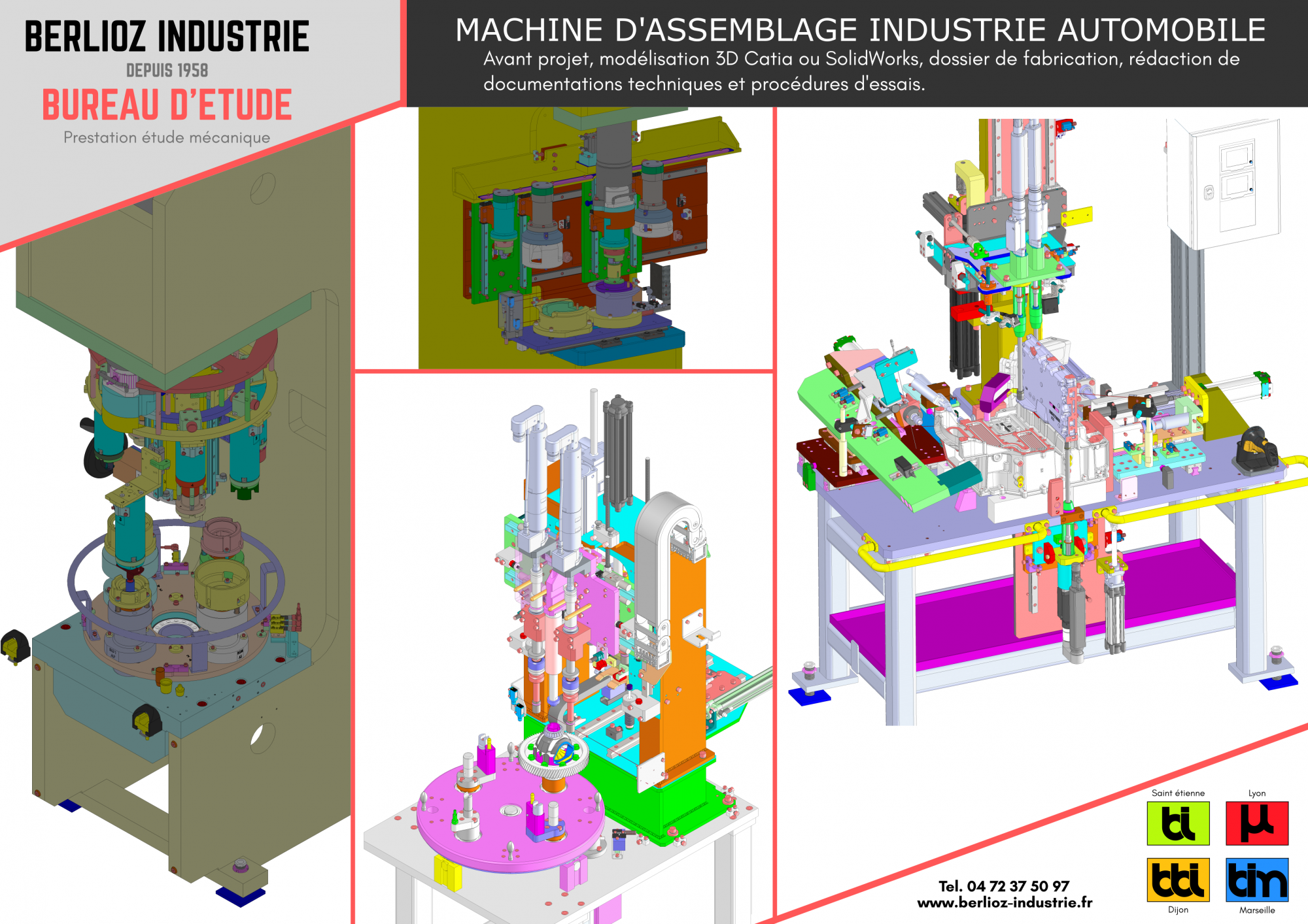 Machine spéciale et outillage dans l'industrie automobile